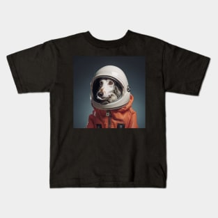 Astro Dog - Borzoi Kids T-Shirt